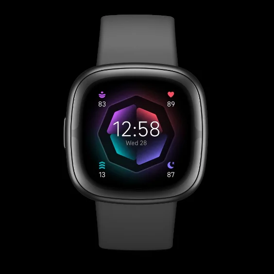 FITBIT Versa 4 Smart Watch - Black & Graphite thumbnail